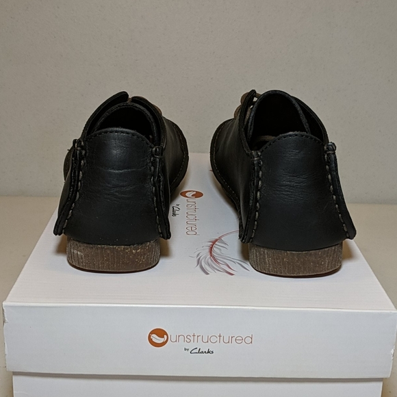Clarks Janey Mae Black - Picture 5 of 6
